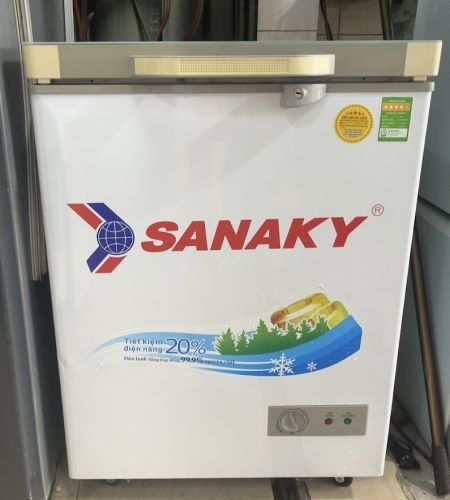 Tủ đông Sanaky 100 lít VH-1599HYK  mới 95%