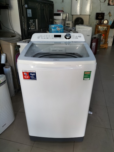 Máy giặt cũ Aqua 9.5 Kg AQW-FR95CT W mới 95%