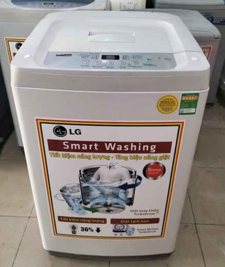 Máy giặt cũ LG 7.8 kg Lòng inox không rỉ mới 95%