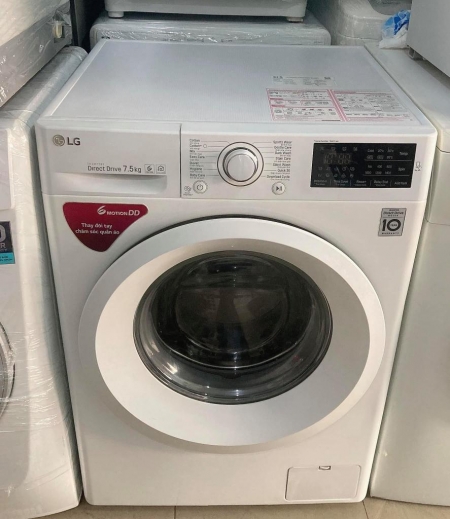 Máy giặt cũ LG Inverter 7.5 kg FC1475N5W2 mới 95%