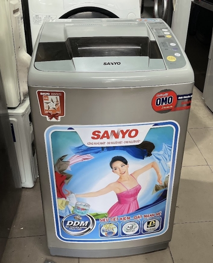 Máy giặt  cũ Sanyo ASW-F72VT (7.2 kg) mới 90%