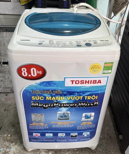 Máy giặt cũ Toshiba 8kg tiết kiệm điện mới 90%