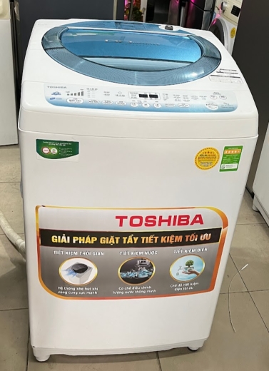 Máy giặt cũ Toshiba AW-DC1000CV 9kg  inverter tiết kiệm điện mới 95% 