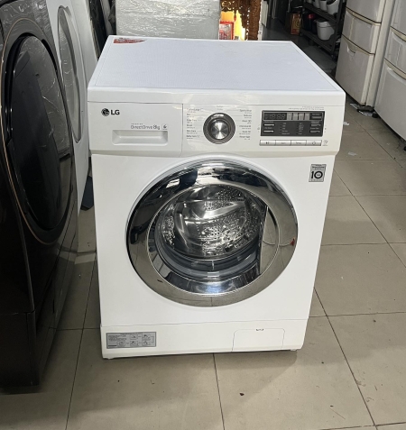Máy giặt LG inverter 8kg tiết kiệm điện mới 95%