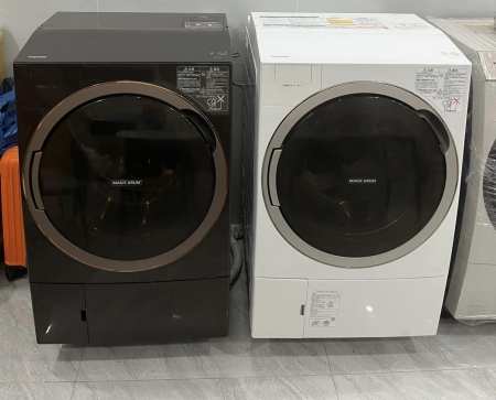 Máy giặt nội địa Nhật Toshiba TW-117X3 giặt 11kg sấy khô 7kg sài lướt đẹp như mới 