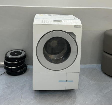 Máy giặt Panasonic NA-LX127AL-W giặt 12kg sấy 6kg date 2022 mới 99%