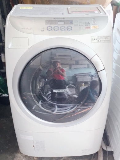 Máy giặt Panasonic NA-VR3500L sấy bơm nhiệt bằng Block, giặt 9KG sấy 6KG inverter, có econavi