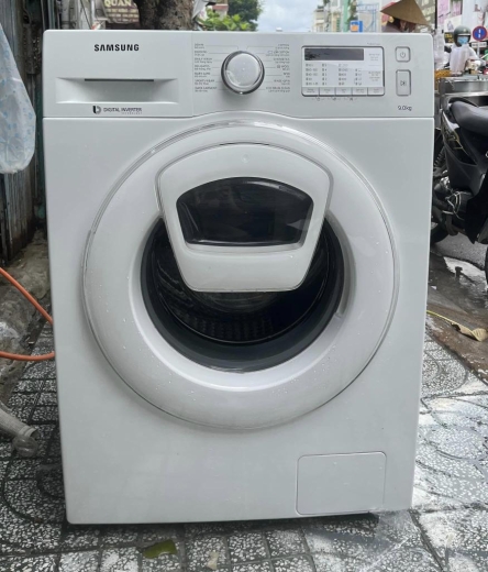 Máy giặt Samsung AddWash Inverter 9 kg WW90K5233WW/SV MỚI 95%