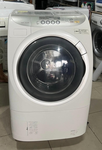 Máy giặt sấy Panasonic NA-VR3500L sấy bơm nhiệt bằng Block, giặt 9KG sấy 6KG 