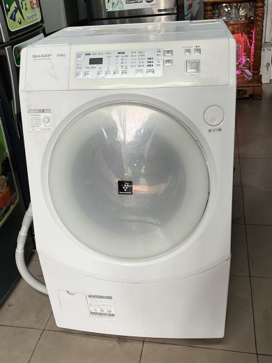 Máy giặt sấy Sharp ES-V220 giặt 9kg sấy 6kg  Mới 95%
