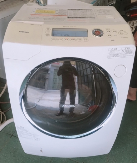 Máy giặt Toshiba TW-Z9500 inverter giặt 9KG sấy 6KG, có Picoion, Eco mới 99%