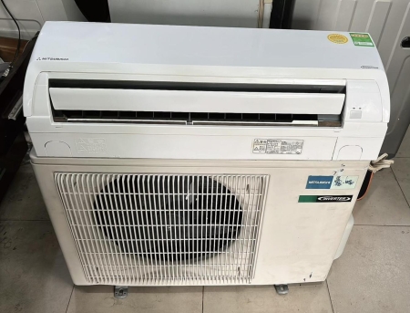 Máy lạnh cũ Mitsubishi  1HP inverter tiết kiệm điện gas 410 mới 95%