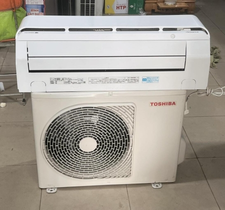 Máy lạnh Nội địa Nhật Toshiba inverter 1HP tiết kiệm điện gas R32 mới 95%