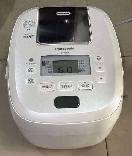 NỒI CƠM ĐIỆN PANASONIC SR-PB109 ÁP SUẤT – 1 LÍT mới 95%