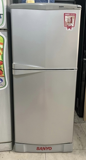 Tủ lạnh cũ sanyo 125 lít không đóng tuyết mới 95%