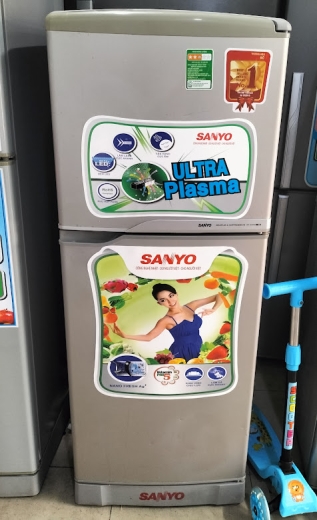 Tủ Lạnh cũ  SANYO 143 Lít SR-145RN không đóng tuyết mới 95%