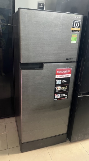 Tủ lạnh cũ Sharp Inverter 180L SJ-X196E-SL mới 95%