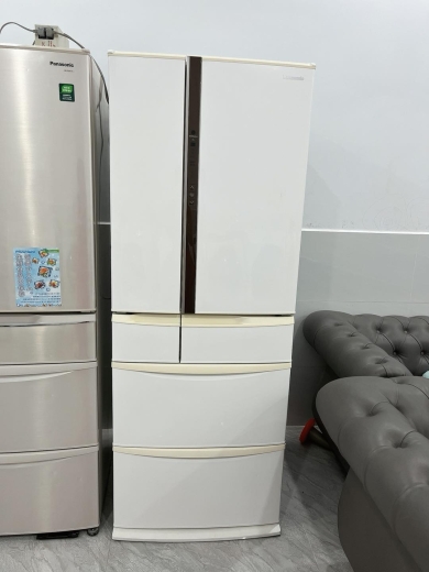 Tủ Lạnh nội địa Nhật PANASONIC Inverter NR-FVF461-W 455 lít 6 cửa  mới 95%