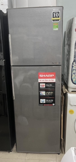 Tủ lạnh Sharp Inverter 342 lít SJ-X346E-DS mới 95%